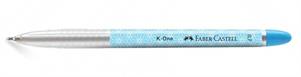 AFN-FABER-CASTELL PENNE A SFERA K-ONE 0.7 MM, BLU