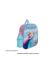 ZAINO ASILO FROZEN 30 CM PVC CON BORRACCIA BASIC