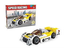 COSTRUZIONI CLICK CLACK MACCHINA RACING 51 PZ
