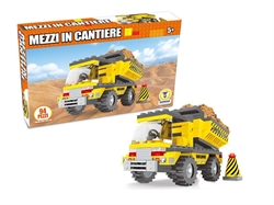 COSTRUZIONI CLICK CLACK MEZZI IN CANTIERE 94PZ