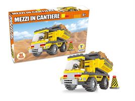 COSTRUZIONI CLICK CLACK MEZZI IN CANTIERE 94PZ