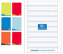 DIDATTICO-MAXI QUADERNO 18FF+1 100GR 10MM+