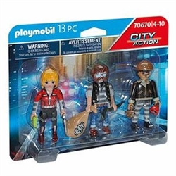 PLAYMOBIL POLICE BANDA DI LADRI