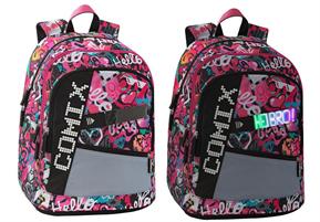 ZAINO ORGANIZZATO COMIX BRIGHT HEARTS GIRL