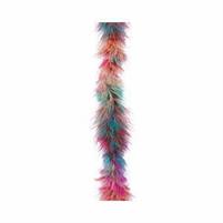 GHIRLANDA BOA PIUME CM.184 MULTICOLOR