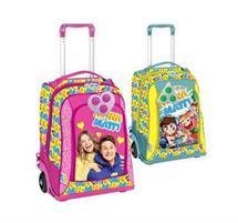 ZAINO TROLLEY DUO C/GADGET NINNA E MATTI
