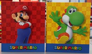 CARTELLA A 4 ANELLI A4 D.30 SUPERMARIO