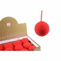 APPEND.ROSSO PALLA DI COTONE D. cm 8