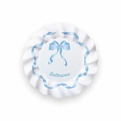 E.BATTESIMO CELESTE A.PIATTI 20 CM X 8 PEZZI