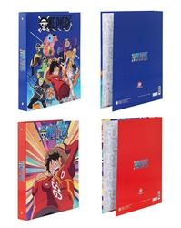 CARTELLA A 4 ANELLI A4 D.30 ONE PIECE