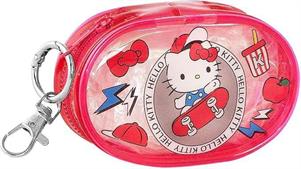 HELLO KITTY PORTA TUTTO OVALE FUXIA