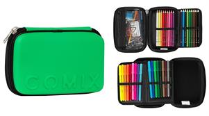 ASTUCCIO COMIX MAXI ZIP OPACO VERDE
