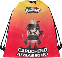 SK ITALIAN BRAINROT ZAINO COULISSE CON TASCA CAPUCHINO SK IT.BRA