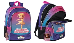 BRAINROT ZAINO SCUOLA ORGANIZZATO BALLERINA