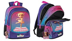 BRAINROT ZAINO SCUOLA ORGANIZZATO BALLERINA