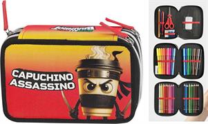 ASTUCCIO TRIPLO SK IT. BRAINROT (PANINI)-CAPUCHINO