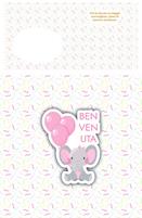BIGLIETTINI Q.MUSICALI NASCITA ROSA