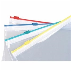 ZIPPER BAG A5  0.14MM  PVC