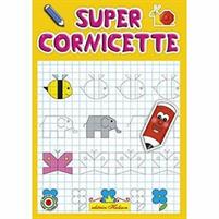 ALBUM DA COLORARE DIDATTICO SUPER CORNICETTE