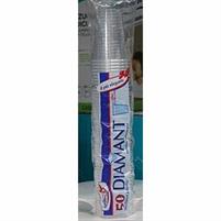 BICCHIERI DOPLA DIAMANT 200CC 50PZ(02812)