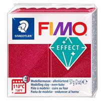 FIMO EFFECT 57G RUBY RED METALL - NEW PACKAGING
