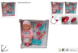 BAMBOLOTTO CM.30 SET DOTTORE SCA