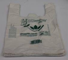 SHOPPER MAXI BIO F.30+20X60 PZ.500  13gr.-BIANCO
