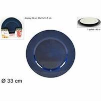 SOTTOPIATTO 33CM BLU