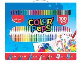 MAPED VALIGETTA COLORI 100 PEZZI