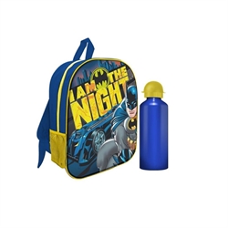 ZAINO ASILO BATMAN 30 CM PVC CON BORRACCIA BASIC