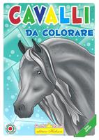 ALBUM DA COLORARE NATURA I CAVALLI
