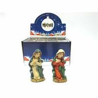 PRESEPE GT CM.10 MADONNA IN GINOCCHIO H. 8CM.