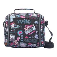 TOTTO PORTAMERENDA TERMICO RESALTADOR 25X20X17CM. MISATO NERO