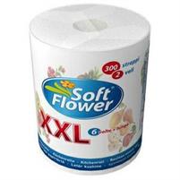 ASCIUGATUTTO SOFT FLOWER XXL 1/R 2V .300 STRAPPI