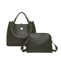 CAMPO MARZIO LOUISE CHIC HANDBAG OLIVE GREEN*