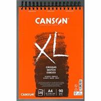 BLOCCO CANSON XL CROQUIS A4 21X29 120 FOGLI 90G.