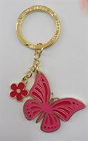 CAMPO MARZIO KEYCHAIN BUTTERFLY PINK