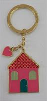 CAMPO MARZIO KEYCHAIN HOUSE CANDY PINK