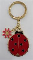CAMPO MARZIO KEYCHAIN LADYBUG CHERRY RED