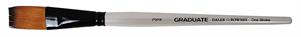 DALER-ROWNEY PENNELLO SINTETICO GRADUATE PIATTO LUNGO N°3/4