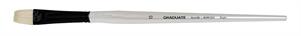 DALER-ROWNEY PENNELLO SETOLA NATURALE GRADUATE PIATTO CORTO N°10