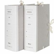 CARTELLE ARCHIVIO dorso 12 a tre legacci formato 25x35