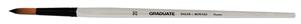 DALER-ROWNEY PENNELLO SETOLA NATURALE GRADUATE TONDO N°20