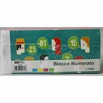 BLOCCO NUMERATO 1-1000 conf.10 pezzi