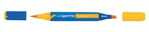 PENNARELLO GIOTTO TURBO PRO DOPPIA PUNTA GIALLO SCURO