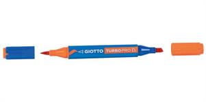 PENNARELLO GIOTTO TURBO PRO DOPPIA PUNTA SALMONE