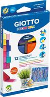 COLORI GIOTTO CERA DECOR WAX MULTISUPERFICE X 12