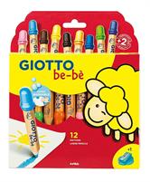 COLORI GIOTTO BE-BE' SUPERMATITONI X 12