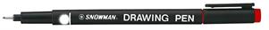 PENNE SNOWMAN DRAWING PEN 0,8 ROSSE