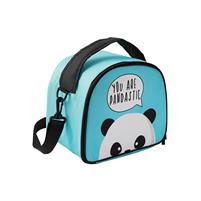 iTOTAL -LUNCH BAG PANDA, CON TRACOLLA